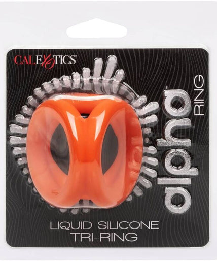CALEXOTICS - ALPHA TRI-RING ORANGE CALEXOTICS - ALPHA TRI-RING ORANGE