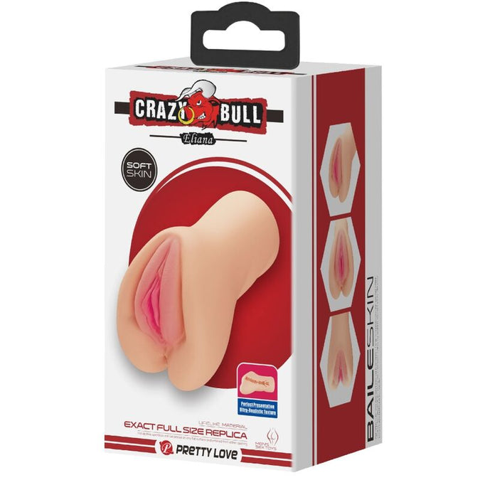 CRAZY BULL - ELIANA VAGINA-VORMIGE MASTURBATOR