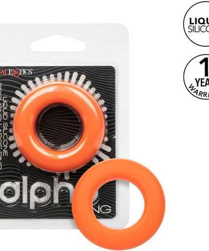 CALEXOTICS - ALPHA PROLONG LARGE RING ORANGE CALEXOTICS - ALPHA PROLONG LARGE RING ORANGE