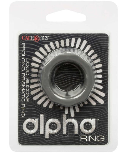 CALEXOTICS - ALPHA PROLONG PRISMATIC RING GRIJS CALEXOTICS - ALPHA PROLONG PRISMATIC RING GRIJS