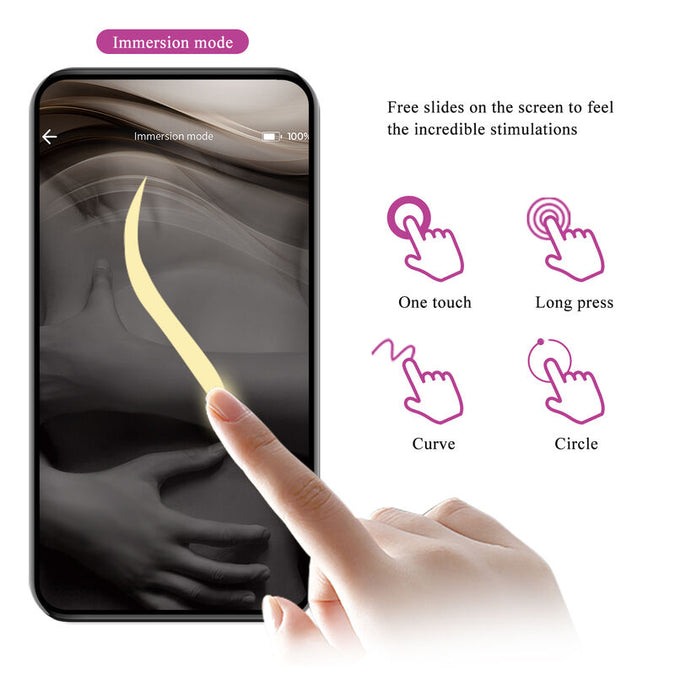Pretty Love – Hector Electroshock Vibrator met App-besturing Paars