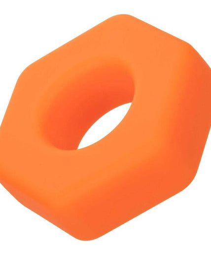 CALEXOTICS - ALPHA PROLONG SEXAGON RING ORANGE CALEXOTICS - ALPHA PROLONG SEXAGON RING ORANGE