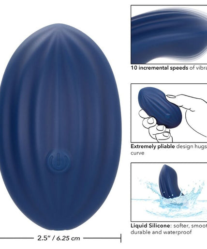 CALEXOTICS - CASHMERE VELVET CURVE BLUE CALEXOTICS - CASHMERE VELVET CURVE BLUE