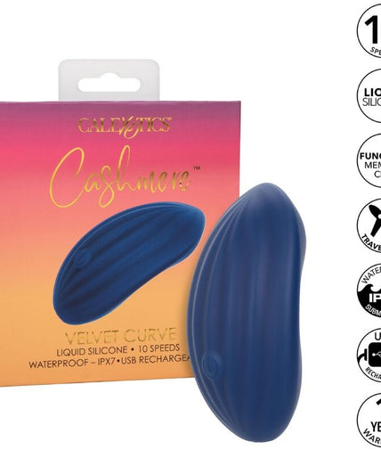CALEXOTICS - CASHMERE VELVET CURVE BLUE CALEXOTICS - CASHMERE VELVET CURVE BLUE