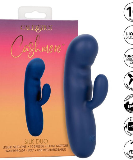 CALEXOTICS - CASHMERE SILK DUO BLUE CALEXOTICS - CASHMERE SILK DUO BLUE