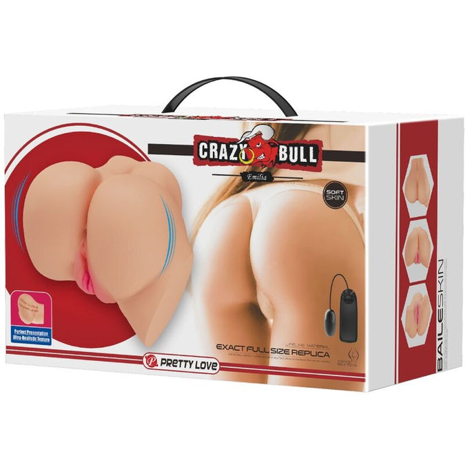 Crazy Bull – Realistic Vagina And Anus Emilia Vibrator