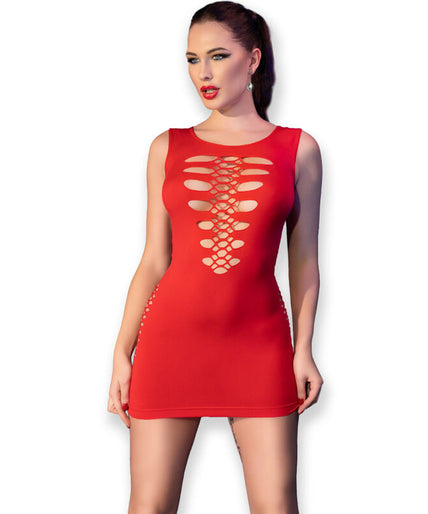 CHILIROSE - CR 4622 DRESS RED S/M CHILIROSE - CR 4622 DRESS RED S/M