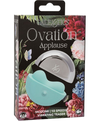 CALEXOTICS - OVATION APPLAUSE STIMULATOR AQUA GREEN CALEXOTICS - OVATION APPLAUSE STIMULATOR AQUA GREEN