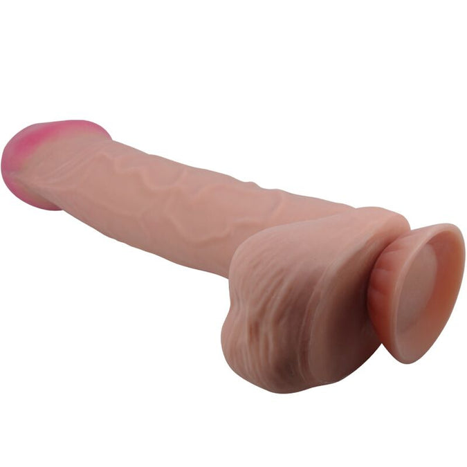 Pleasurements – Pretty Love – Sliding Skin Realistic Dildo Brown 26 Cm