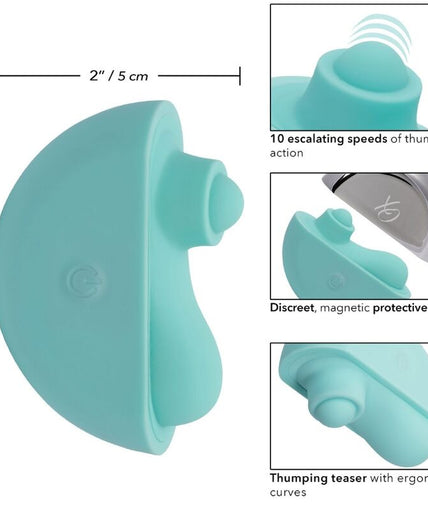 CALEXOTICS - OVATION ACCLAIM STIMULATOR AQUA GREEN CALEXOTICS - OVATION ACCLAIM STIMULATOR AQUA GREEN