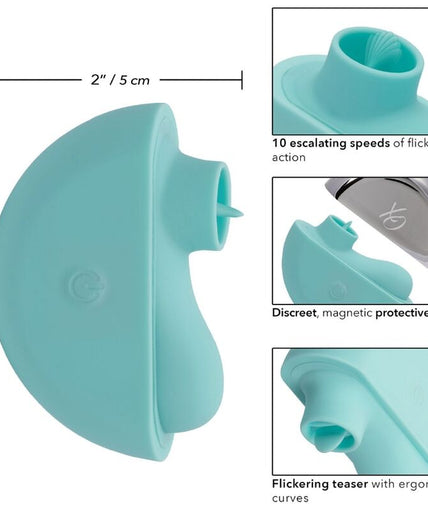 CALEXOTICS - OVATION RAVE STIMULATOR AQUA GREEN CALEXOTICS - OVATION RAVE STIMULATOR AQUA GREEN
