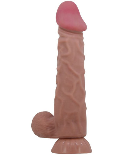 Pleasurements – Pretty Love – Sliding Skin Realistic Dildo Brown 24 Cm Pleasurements – Pretty Love – Sliding Skin Realistic Dildo Brown 24 Cm