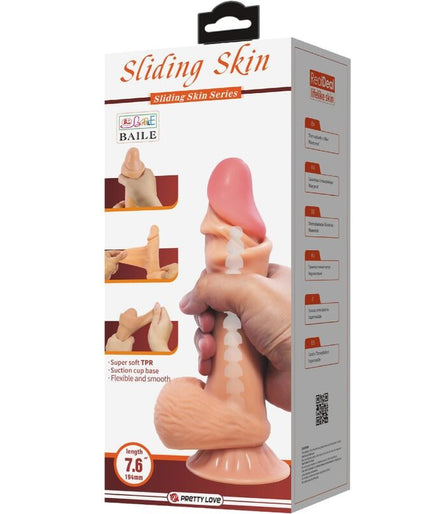 Pleasurements – Pretty Love – Sliding Skin Realistic Dildo Flesh 19.4 Cm Pleasurements – Pretty Love – Sliding Skin Realistic Dildo Flesh 19.4 Cm