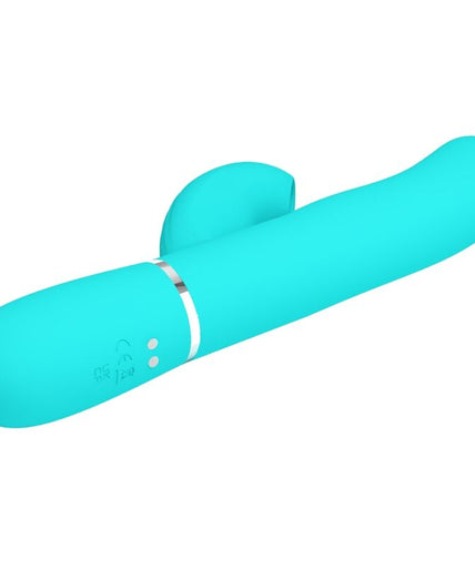 PRETTY LOVE - PERLITA MULTIFUNCTION 3 IN 1 G-SPOT VIBRATOR AQUA GREEN PRETTY LOVE - PERLITA MULTIFUNCTION 3 IN 1 G-SPOT VIBRATOR AQUA GREEN