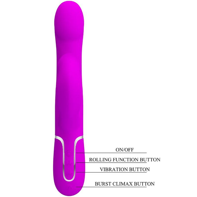 Pretty Love – Rabbit Vibrator Pearls Violet
