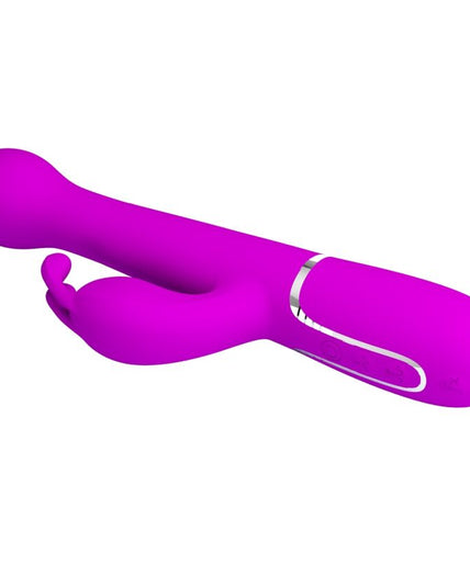 PRETTY LOVE - DEJON RABBIT VIBRATOR 3 IN 1 MULTIFUNCTION VIOLET PRETTY LOVE - DEJON RABBIT VIBRATOR 3 IN 1 MULTIFUNCTION VIOLET
