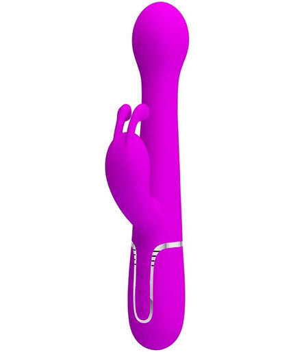 PRETTY LOVE - DEJON RABBIT VIBRATOR 3 IN 1 MULTIFUNCTION VIOLET PRETTY LOVE - DEJON RABBIT VIBRATOR 3 IN 1 MULTIFUNCTION VIOLET