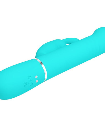 PRETTY LOVE - COALE RABBIT VIBRATOR PEARLS AQUA GREEN PRETTY LOVE - COALE RABBIT VIBRATOR PEARLS AQUA GREEN