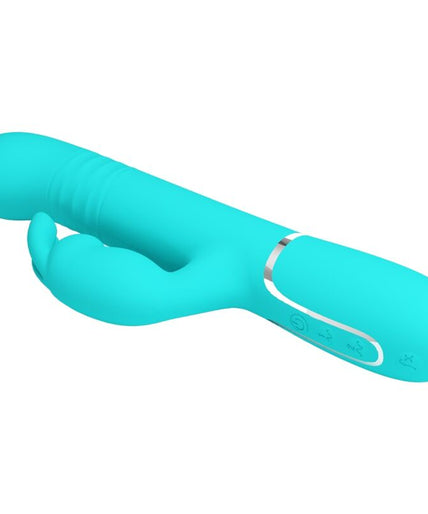PRETTY LOVE - COALE RABBIT VIBRATOR PEARLS AQUA GREEN PRETTY LOVE - COALE RABBIT VIBRATOR PEARLS AQUA GREEN