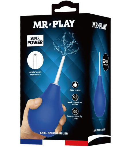 Mr Play – Anal Douche Blueb Super Power Blue Mr Play – Anal Douche Blueb Super Power Blue