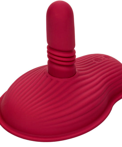 CALEXOTICS - RIDER MASSAGER DOUBLE MOTOR REMOTE CONTROL RED CALEXOTICS - RIDER MASSAGER DOUBLE MOTOR REMOTE CONTROL RED