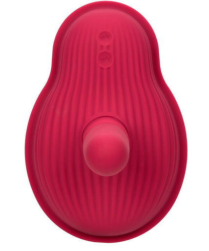 CALEXOTICS - RIDER MASSAGER DOUBLE MOTOR REMOTE CONTROL RED CALEXOTICS - RIDER MASSAGER DOUBLE MOTOR REMOTE CONTROL RED