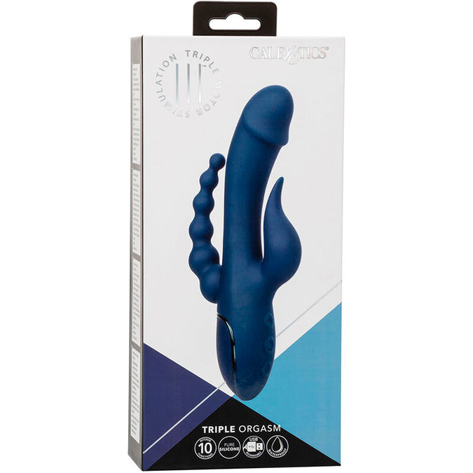 CALEXOTICS - VIBRATOR DRIEDUBBEL ORGASME BLAUW