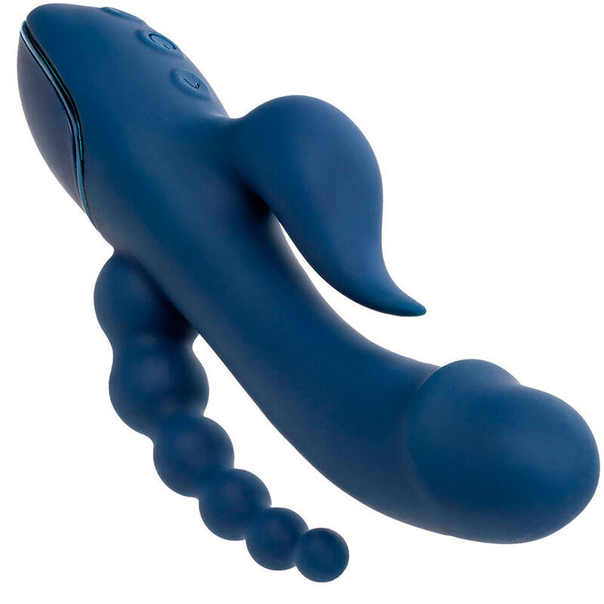 CALEXOTICS - VIBRATOR DRIEDUBBEL ORGASME BLAUW