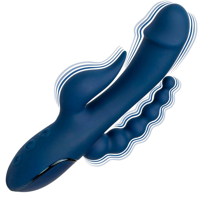 CALEXOTICS - VIBRATOR DRIEDUBBEL ORGASME BLAUW