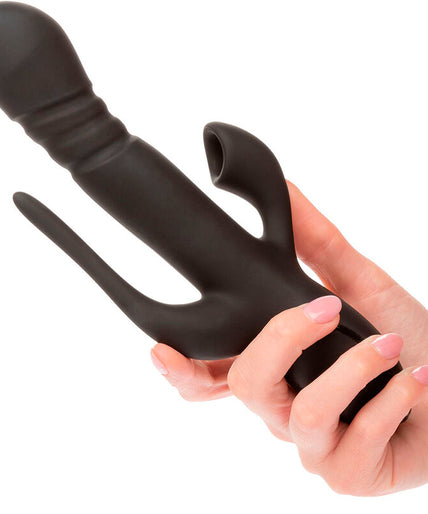 CALEXOTICS - VIBRATOR TRIPLE EUPHORIA BLACK CALEXOTICS - VIBRATOR TRIPLE EUPHORIA BLACK