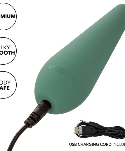 CALEXOTICS - MOD CHIC STIMULATOR GREEN CALEXOTICS - MOD CHIC STIMULATOR GREEN