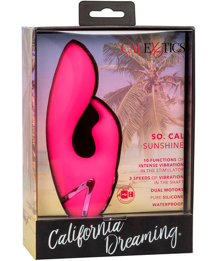 CALEXOTICS - SO. CAL SUNSHINE VIBRATOR RABBIT FUCHSIA BY CALIFORNIA DREAMING CALEXOTICS - SO. CAL SUNSHINE VIBRATOR RABBIT FUCHSIA BY CALIFORNIA DREAMING