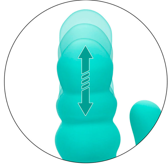 CALEXOTICS - DEL MAR DIVA VIBRATOR RABBIR AQUA GROEN DOOR CALIFORNIA DREAMING