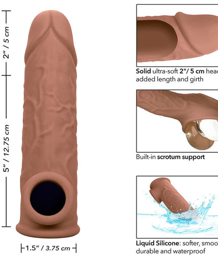 CALEXOTICS - PERFORMANCE MAXX LIFE-LIKE EXTENSION 7 BROWN SKIN CALEXOTICS - PERFORMANCE MAXX LIFE-LIKE EXTENSION 7 BROWN SKIN