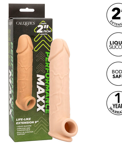 Calexotics – Performance Maxx Life – Like Extension 8 Licht Huid Calexotics – Performance Maxx Life – Like Extension 8 Licht Huid