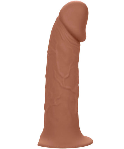 CALEXOTICS - PERFORMANCE MAXX LIFE-LIKE EXTENSION WITH HARNESS BROWN SKIN CALEXOTICS - PERFORMANCE MAXX LIFE-LIKE EXTENSION WITH HARNESS BROWN SKIN