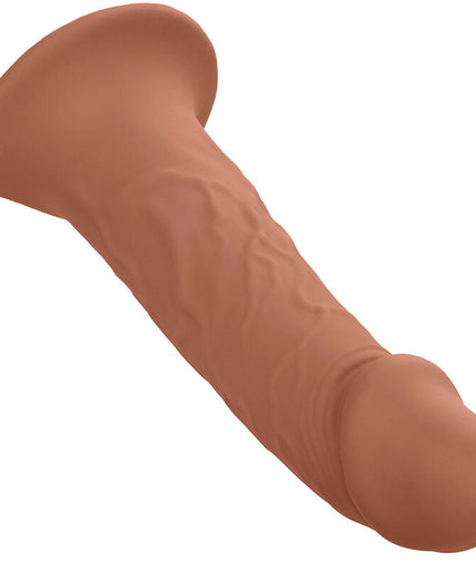 CALEXOTICS - PERFORMANCE MAXX LIFE-LIKE EXTENSION WITH HARNESS BROWN SKIN CALEXOTICS - PERFORMANCE MAXX LIFE-LIKE EXTENSION WITH HARNESS BROWN SKIN
