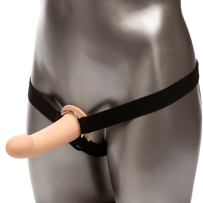 CALEXOTICS - PERFORMANCE MAXX EXTENSION MET HARNESS LICHTE HUIDSKLEUR