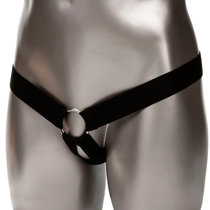 CALEXOTICS - PERFORMANCE MAXX EXTENSION MET HARNESS LICHTE HUIDSKLEUR