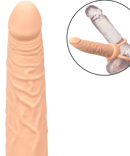 CALEXOTICS - PERFORMANCE MAXX RECHARGABLE DUAL PENETRATOR LIGHT SKIN CALEXOTICS - PERFORMANCE MAXX RECHARGABLE DUAL PENETRATOR LIGHT SKIN