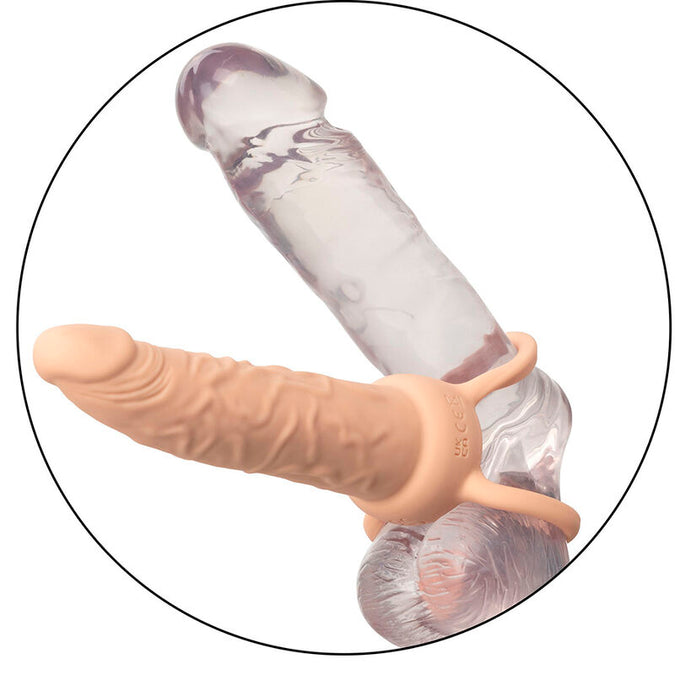 Calexotics – Performance Maxx Oplaadbare Dubbele Penetrator Licht Huid