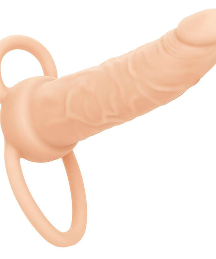 CALEXOTICS - PERFORMANCE MAXX OPLAADBARE DUAL PENETRATOR LICHTE HUID CALEXOTICS - PERFORMANCE MAXX OPLAADBARE DUAL PENETRATOR LICHTE HUID