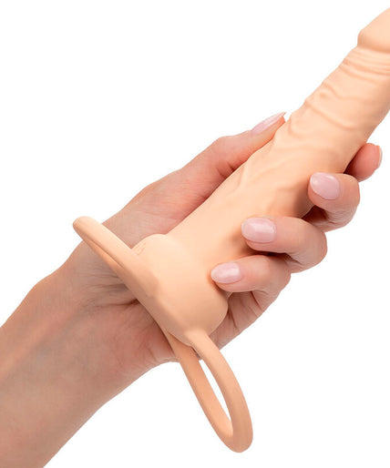 CALEXOTICS - PERFORMANCE MAXX RECHARGABLE DUAL PENETRATOR LIGHT SKIN CALEXOTICS - PERFORMANCE MAXX RECHARGABLE DUAL PENETRATOR LIGHT SKIN