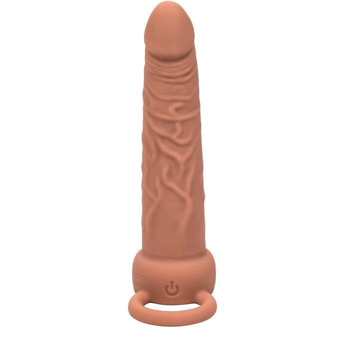 CALEXOTICS - PERFORMANCE MAXX OPLAADBARE DUBBELE PENETRATOR BRUINE HUID
