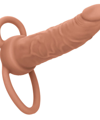 CALEXOTICS - PERFORMANCE MAXX OPLAADBARE DUBBELE PENETRATOR BRUINE HUID CALEXOTICS - PERFORMANCE MAXX OPLAADBARE DUBBELE PENETRATOR BRUINE HUID
