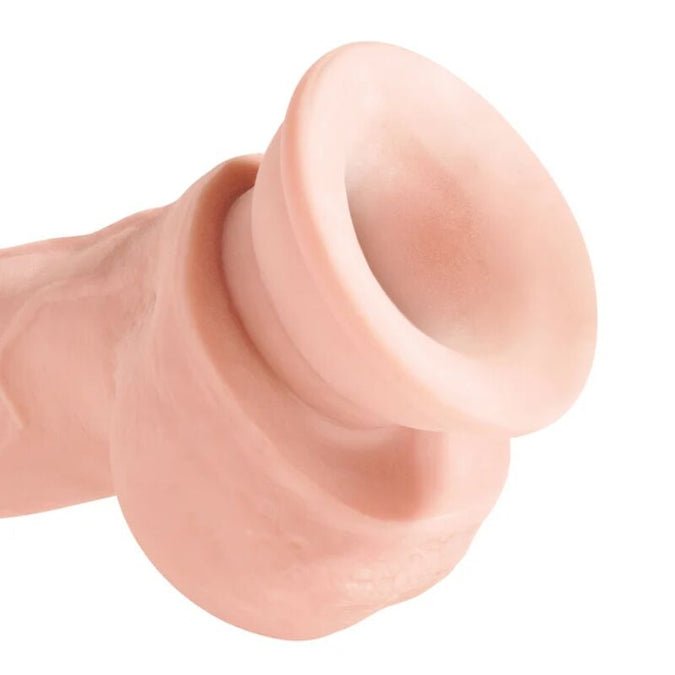 KING COCK - DILDO DRIEDUBBELE DICHTHEID 18,4 CM