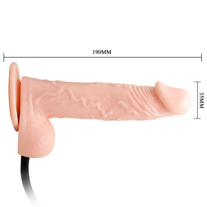Dance – Realistic Inflatable Dildo with Suction Cup 15 Cm