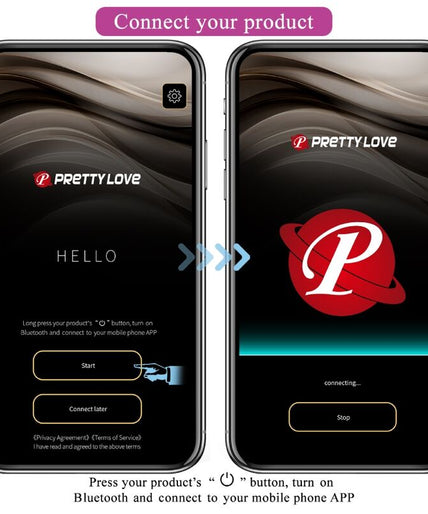 PRETTY LOVE - NYMPH VIBRATING EGG APP CONTROLLED LILA PRETTY LOVE - NYMPH VIBRATING EGG APP CONTROLLED LILA