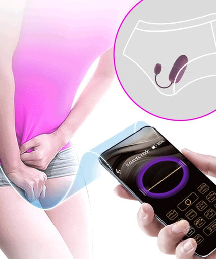 PRETTY LOVE - NYMPH VIBRATING EGG APP CONTROLLED LILA PRETTY LOVE - NYMPH VIBRATING EGG APP CONTROLLED LILA