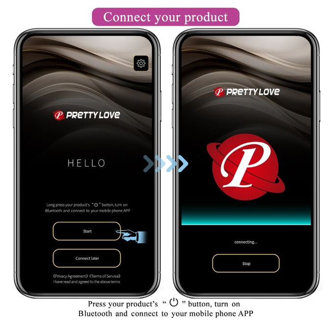 PRETTY LOVE - BAIRD G-SPOT 12 TRILLINGEN OPLAADBAAR LILA APP